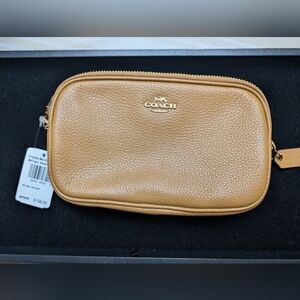 Coach Jamie Camera Bag In Camel Colour Leather